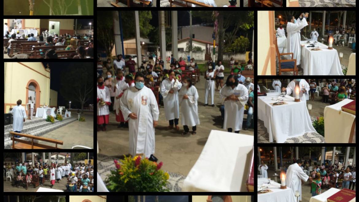 Festa do padroeiro São Benedito em Povoação